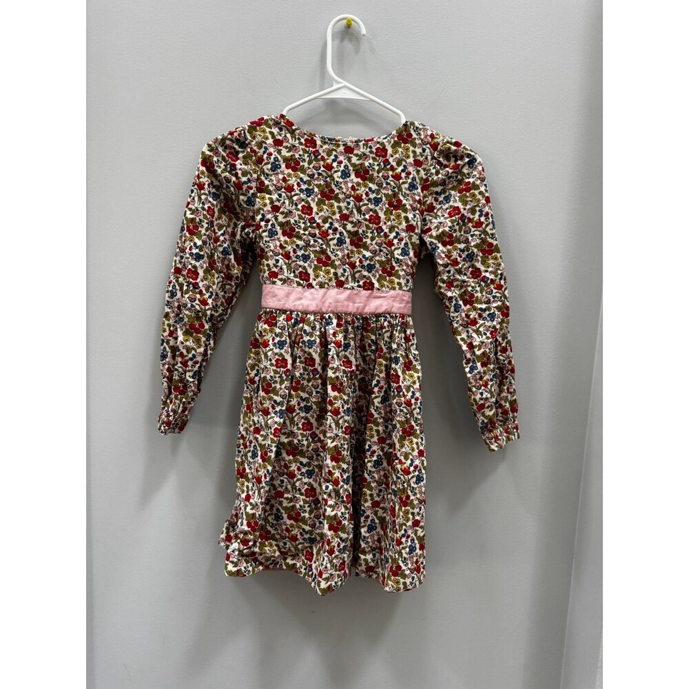 Mini Boden Red Peggy Corduroy Party Dress 9/10